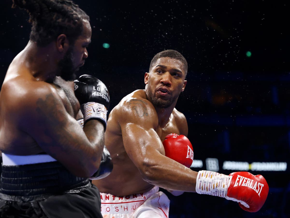 Anthony Joshua vs Jermaine Franklin LIVE: Did AJ win? | The Independent