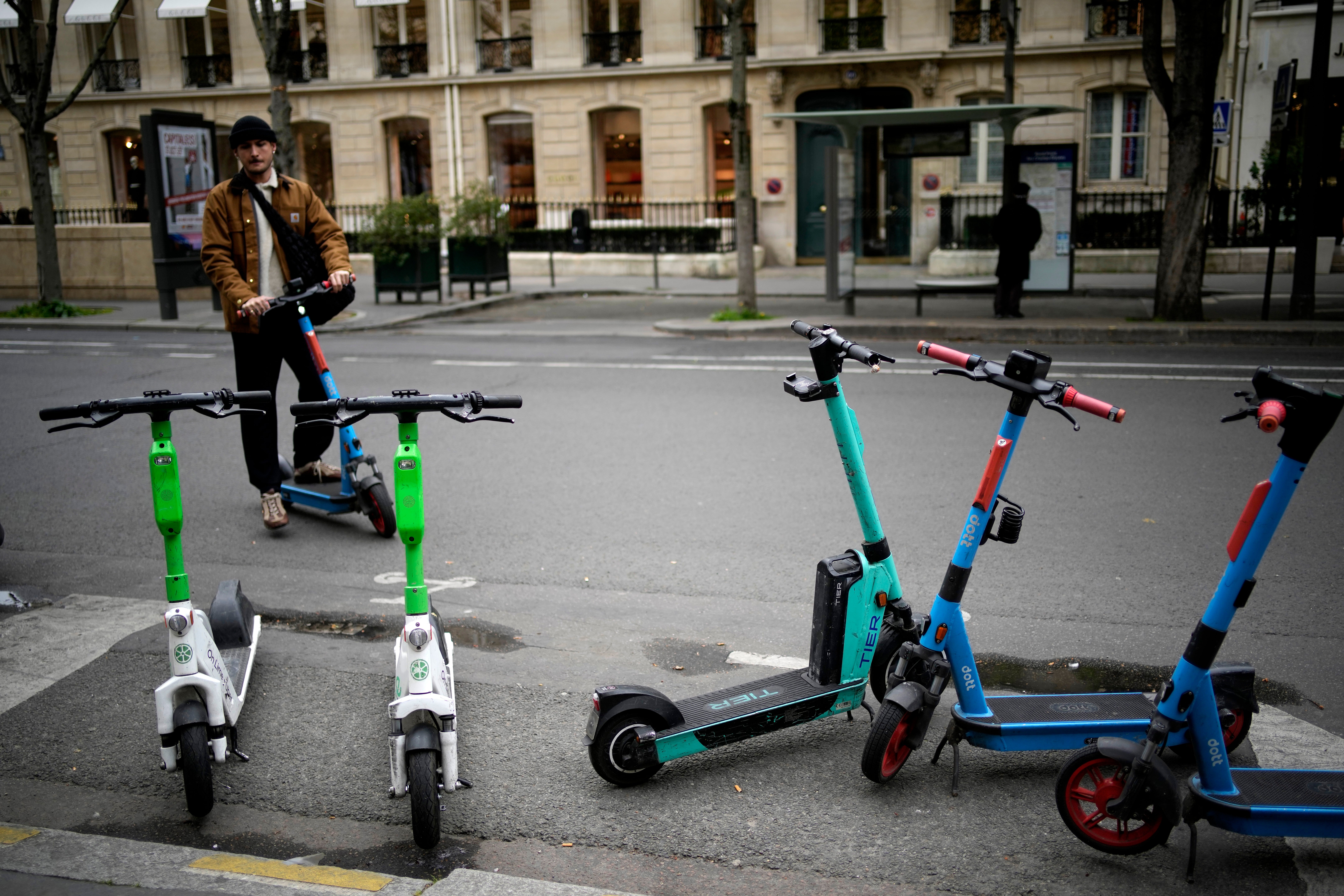 France Paris Scooter Vote