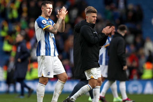 Lewis Dunk knows Brighton have a precious opportunity (Kieran Cleeves/PA)