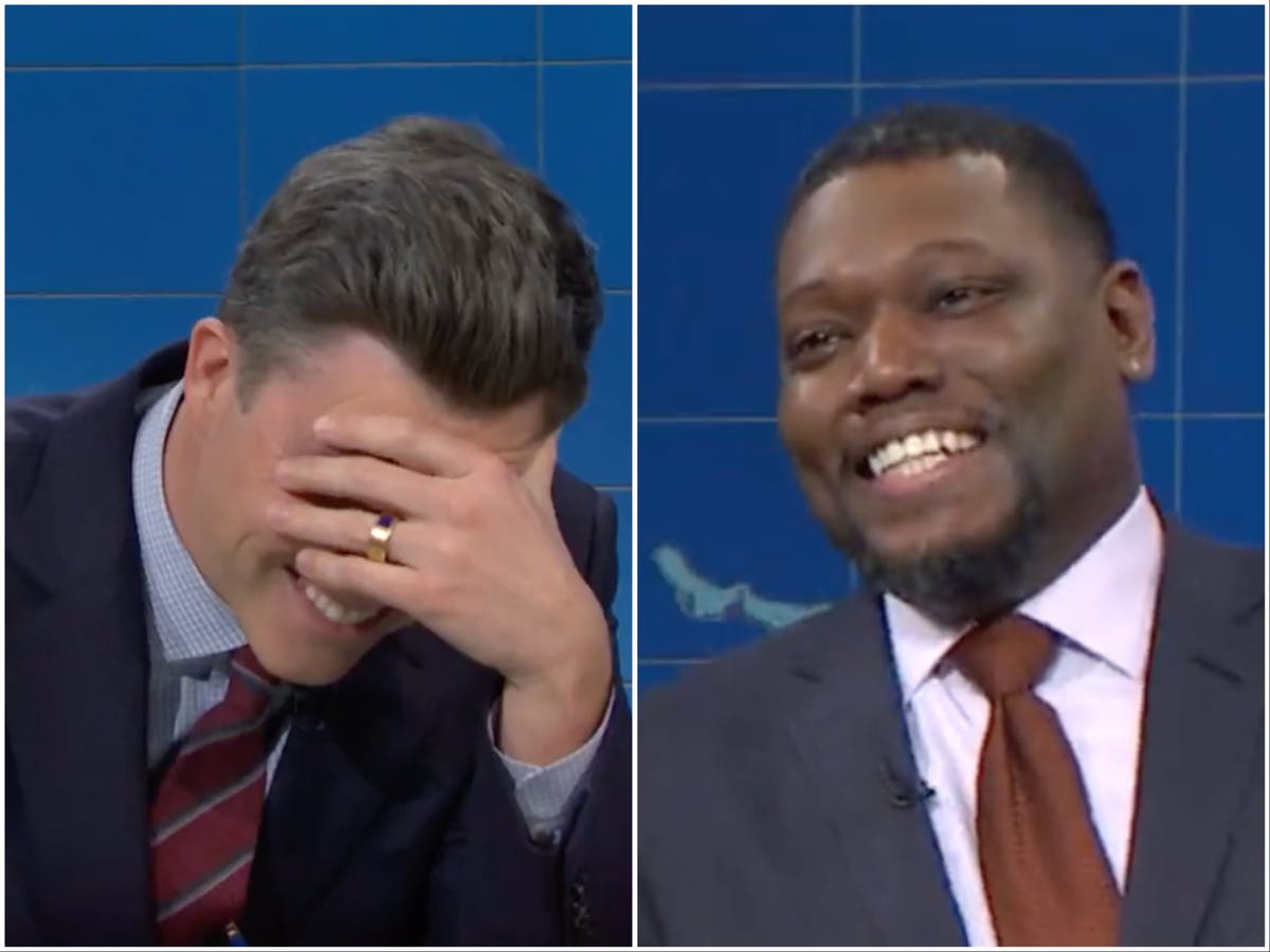 SNL star Colin Jost falls victim to ‘evil’ Michael Che prank