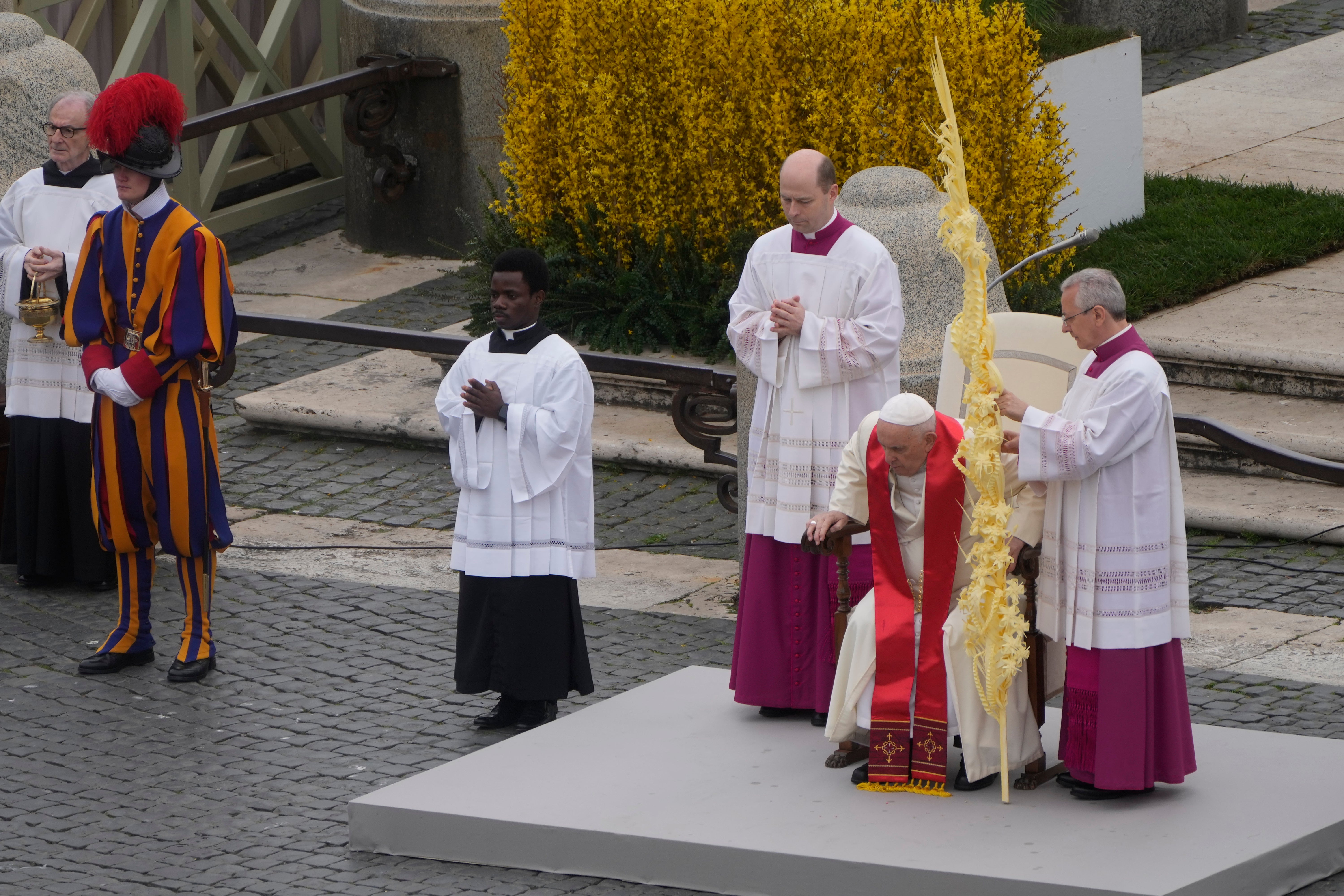Vatican Pope Palm Sunday