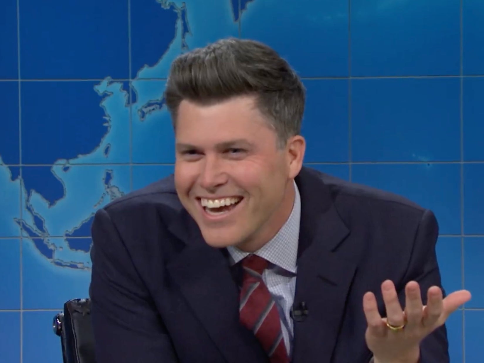 Colin Jost was convinced he ‘sucked’ after ‘evil’ Michael Che prank