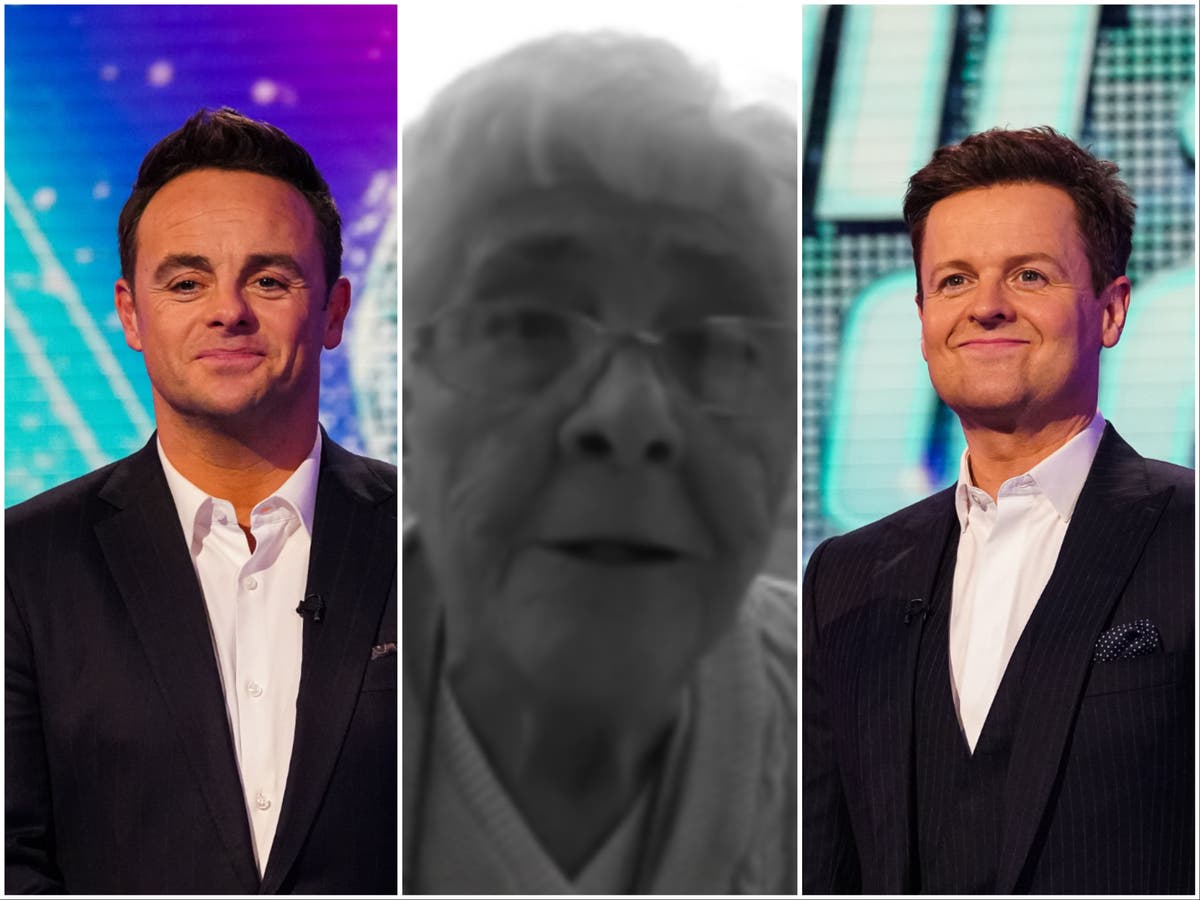 Ant and Dec in hysterics as elderly lady wanders into live TV show without realising