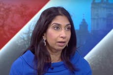 UK ‘in negotiations’ over three Britons held by Taliban in Afghanistan, says Suella Braverman