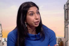 Suella Braverman claims Labour councils’ ‘political correctness’ failed to stop grooming gangs