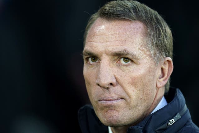 Brendan Rodgers has left Leicester by mutual consent (Andrew Matthews/PA)