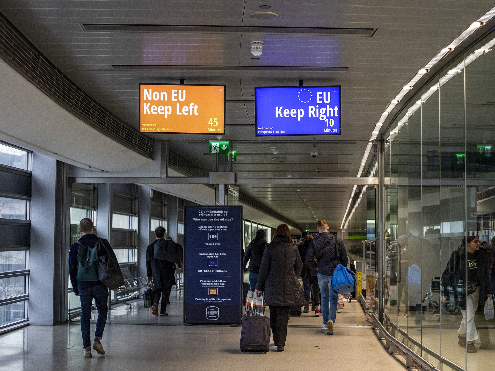 Airlines routinely allow passengers to use different documents for different legs of a flight