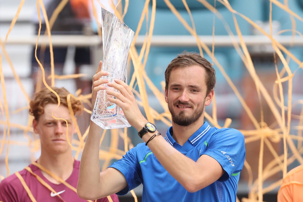 Daniil Medvedev explains why he was ‘a little bit lucky’ to win Miami Open