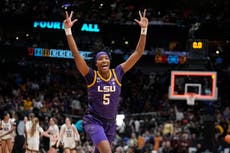 LSU wins 1st NCAA championship, beating Clark and Iowa