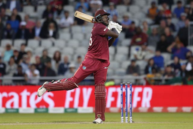 Carlos Brathwaite hit four sixes in the final over as West Indies wont he 2016 T20 World Cup (David Davies/PA)