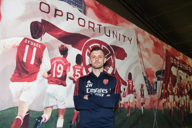 Jack Wilshere is coaching at Arsenal having made his name at the club as a player (Stuart MacFarlane/Arsenal FC)