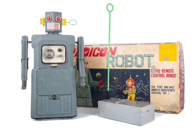 The Radicon robot is set to go to auction later this month (McTear’s Auction/PA)