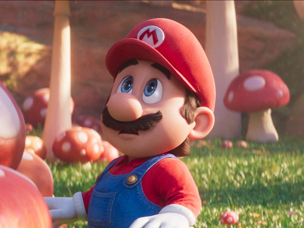 Mario (Chris Pratt) in ‘The Super Mario Bros Movie'
