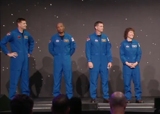 Nasa announces four astronauts who will fly to the Moon in Artemis 2 mission