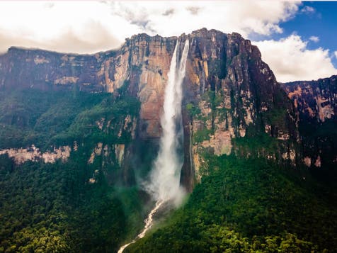 <p>Venezuela’s Angel Falls is the world’s tallest waterfall</p>