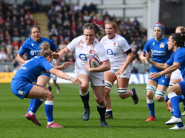 <p>England take on Italy in the Women’s Six Nations</p>