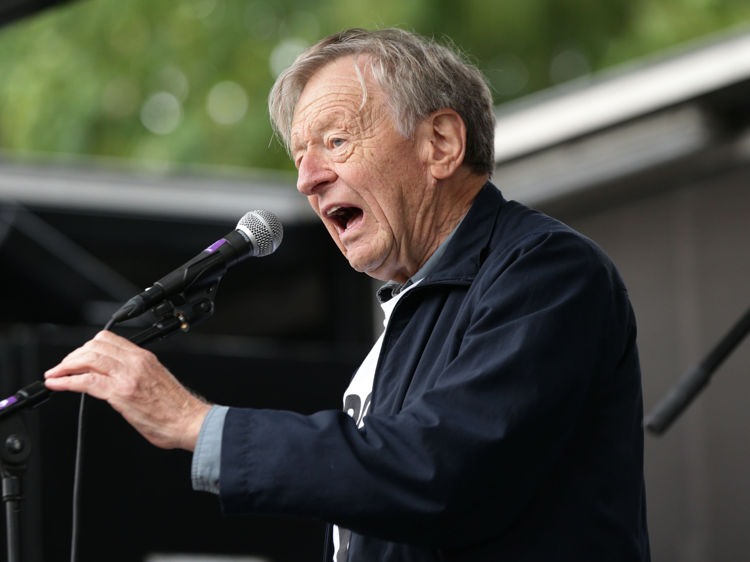 Lord Dubs, who fled the Nazis, is veteran campaigner for refugees