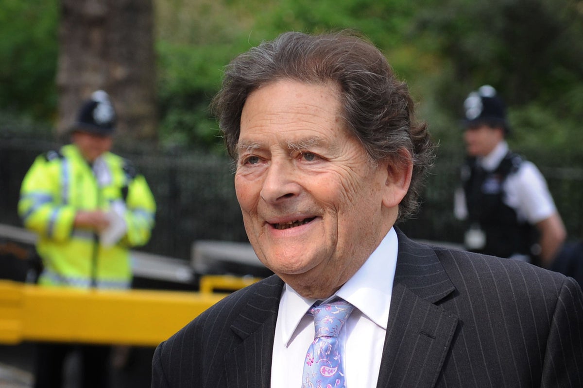 Tributes to Tory ‘giant’ Nigel Lawson after his reported death