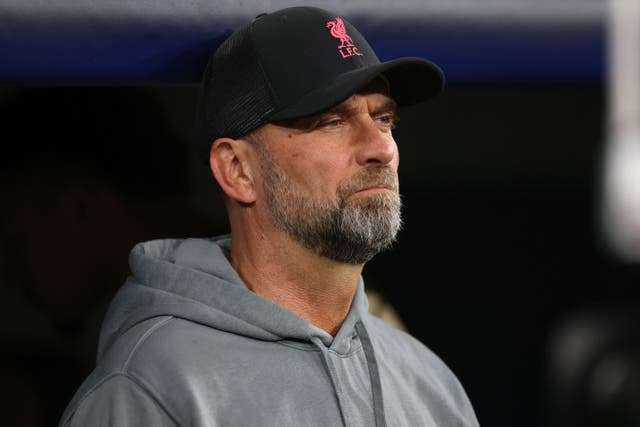 <p>Jurgen Klopp has said his side must show improvement after Saturday’s loss to Manchester City (Isabel Infantes/PA)</p>