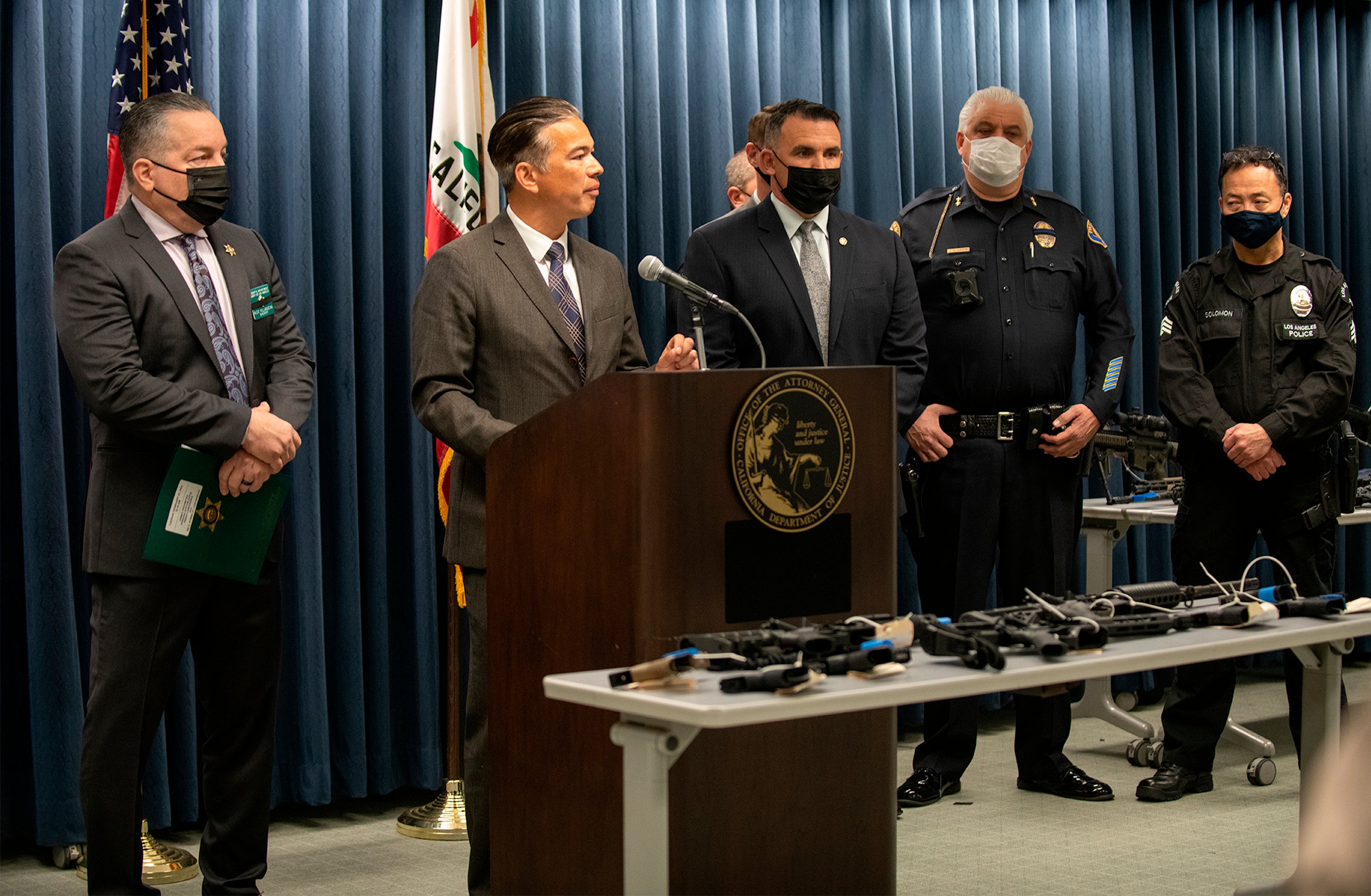 California Gun Seizures