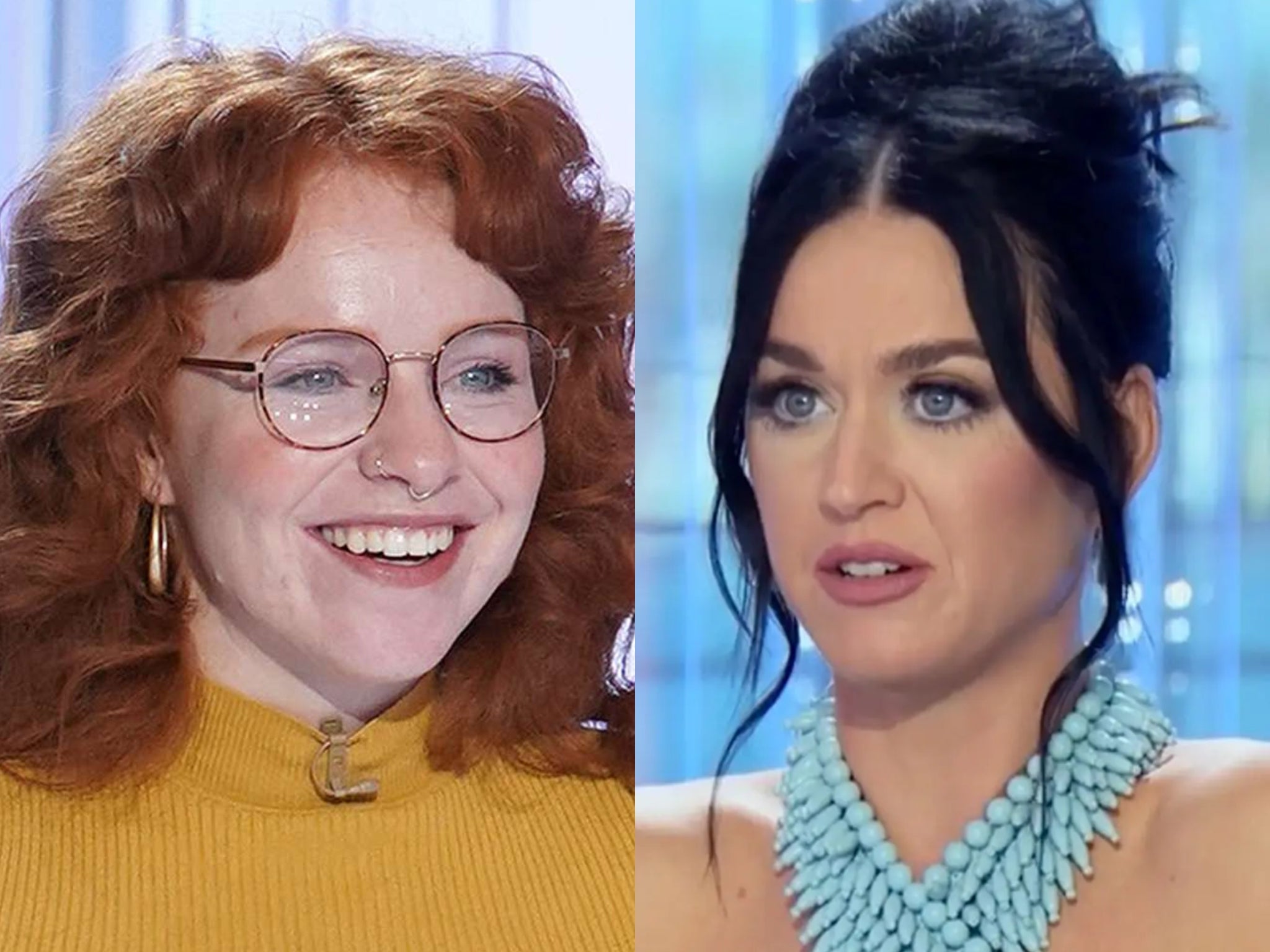 Sarah Beth Liebe and Katy Perry