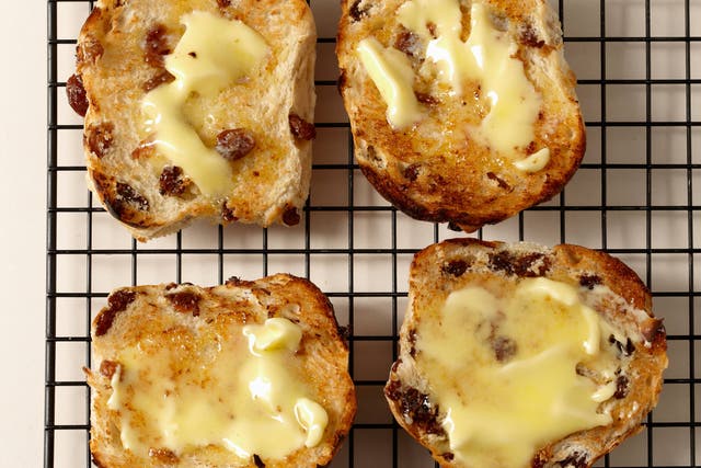 There’s more to be done with hot cross buns than just toasting (Alamy/PA)