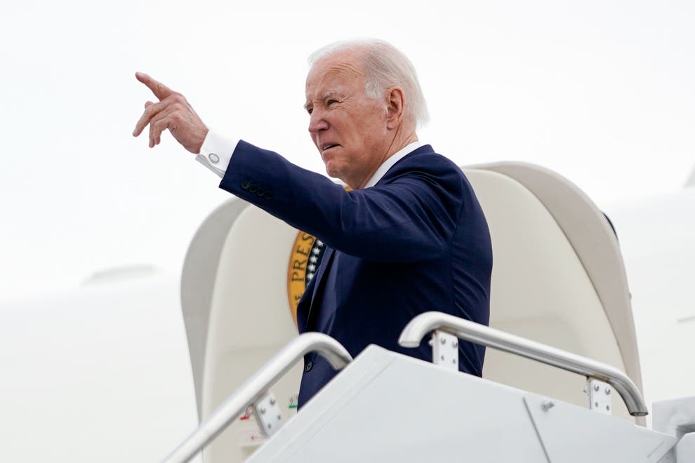 Biden pushes electric vehicle chargers as energy costs spike The