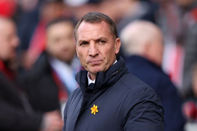 Brendan Rodgers believes he could have kept Leicester in the Premier League (Steven Paston/PA)