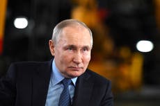 Putin officer defects and says ‘paranoid’ president lives in a bunker and is terrified of Covid