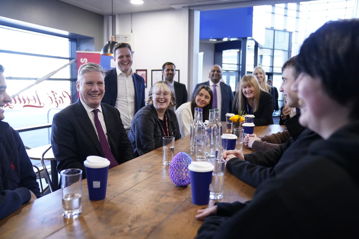 Sir Keir Starmer urges students to keep career options open