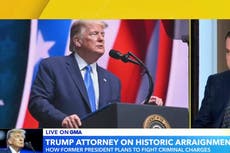 Trump lawyer vows to file motion to dismiss charges at arraignment