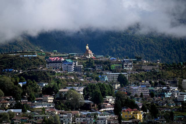 <p>File A Buddha statue is pictured in Tawang near the Line of Actual Control (LAC), neighbouring China, in India's Arunachal Pradesh </p>