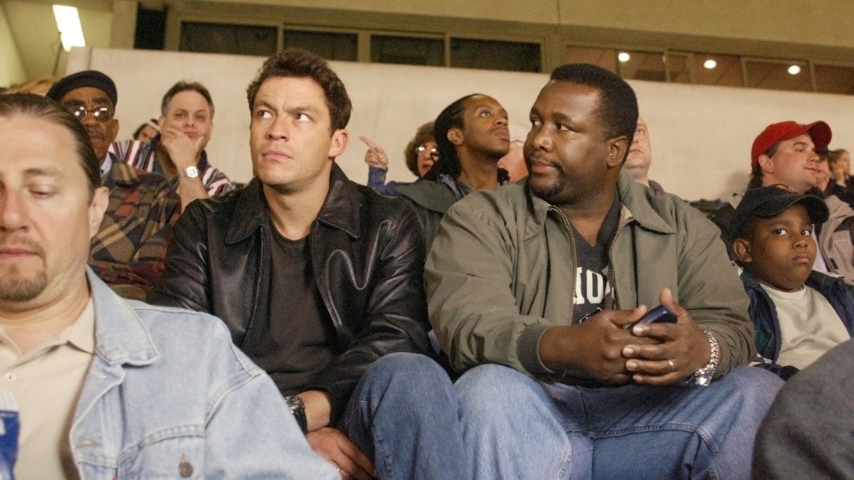 Double act: Dominic West and Wendell Pierce as McNulty and Bunk in ‘The Wire’
