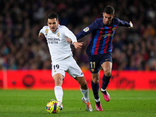 <p>Barcelona and Real Madrid face for the third time this season </p>