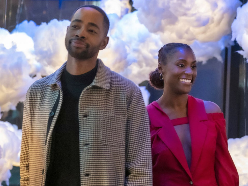 In the clouds: Jay Ellis and Issa Rae in ‘Insecure’