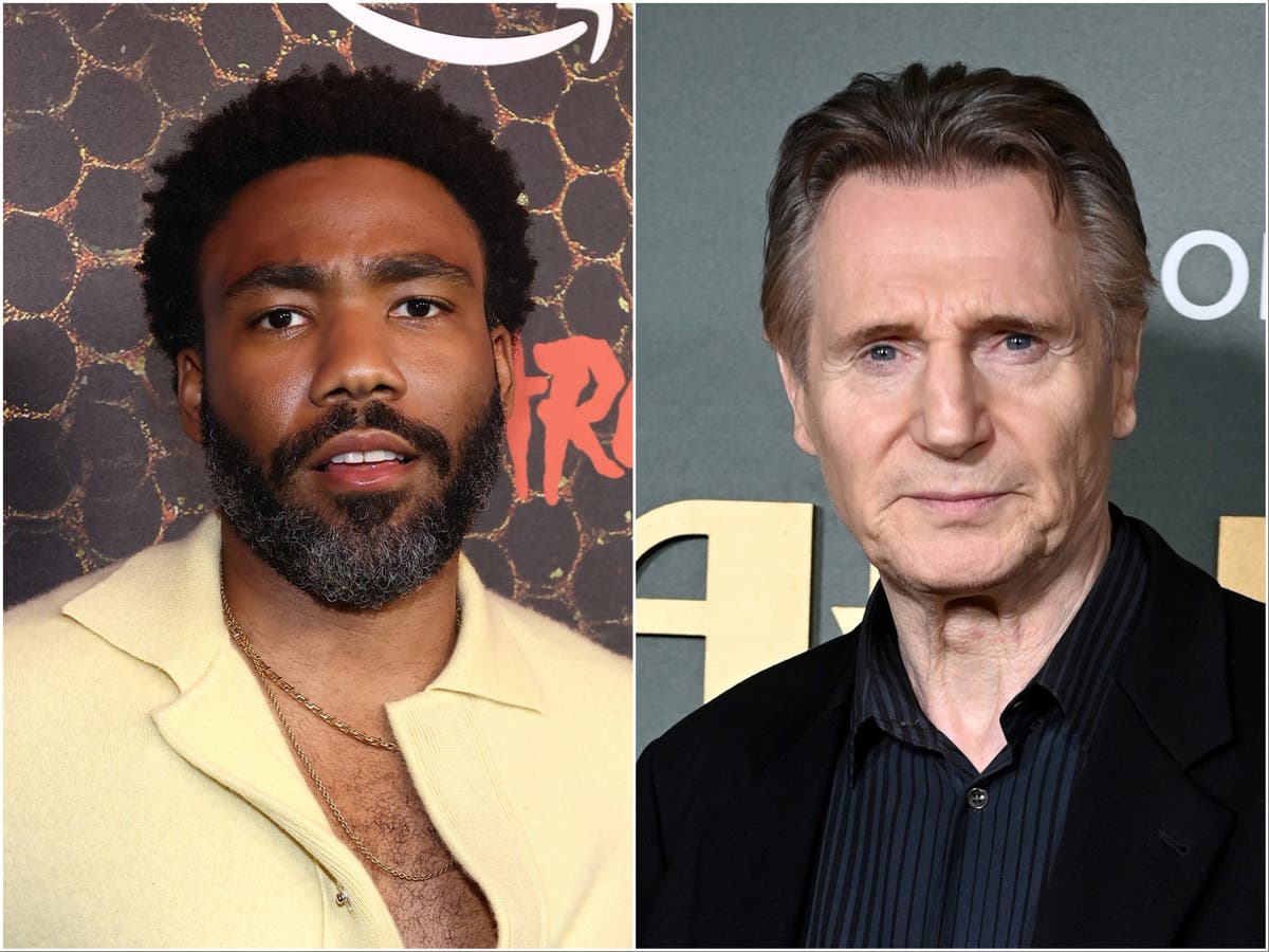 Donald Glover says Liam Neeson first turned down Atlanta cameo due to ‘embarrassment’