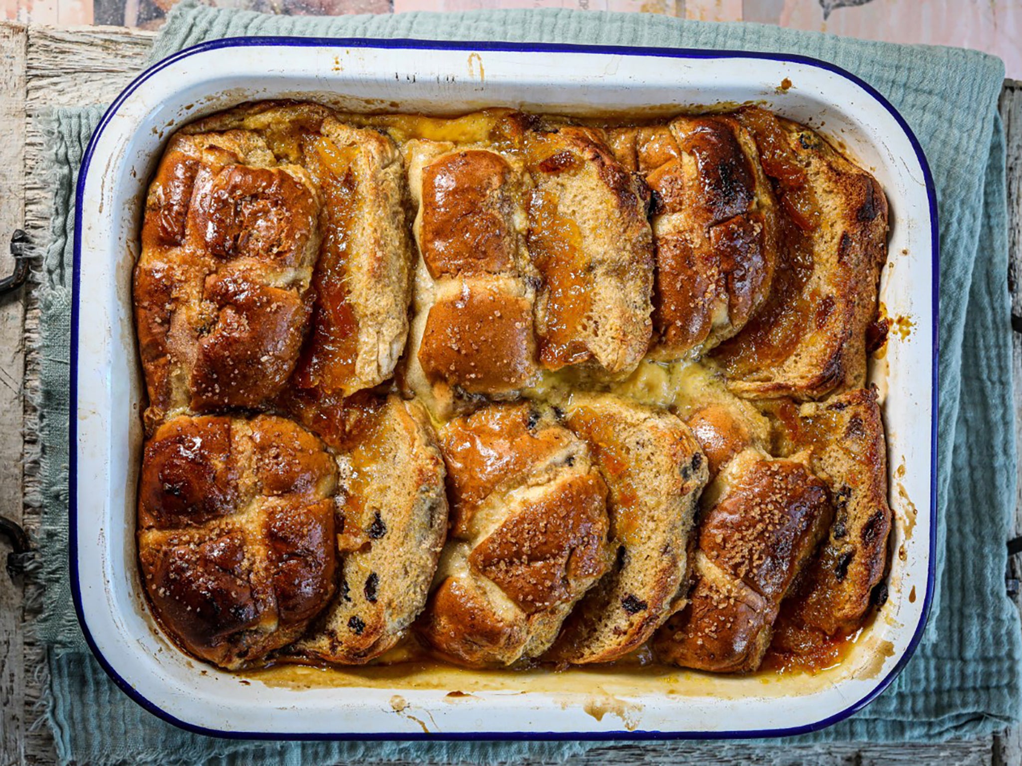 I like big buns and I cannot lie: Maple butter and marmalade give this dish extra zing