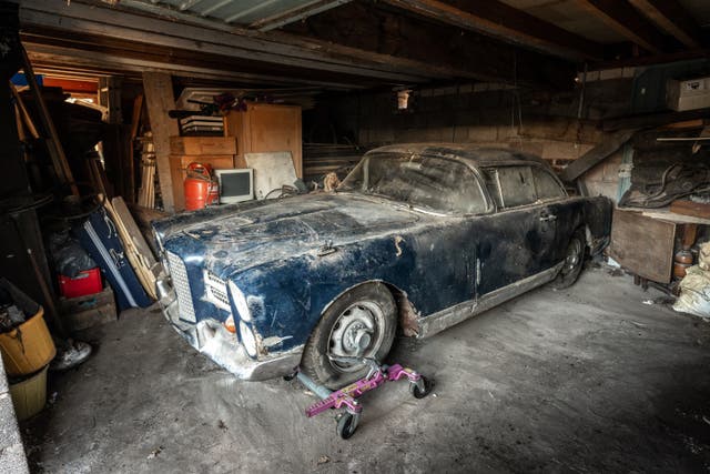 The Facel Vega has been untouched in a garage since 1976. (H&H Classics)