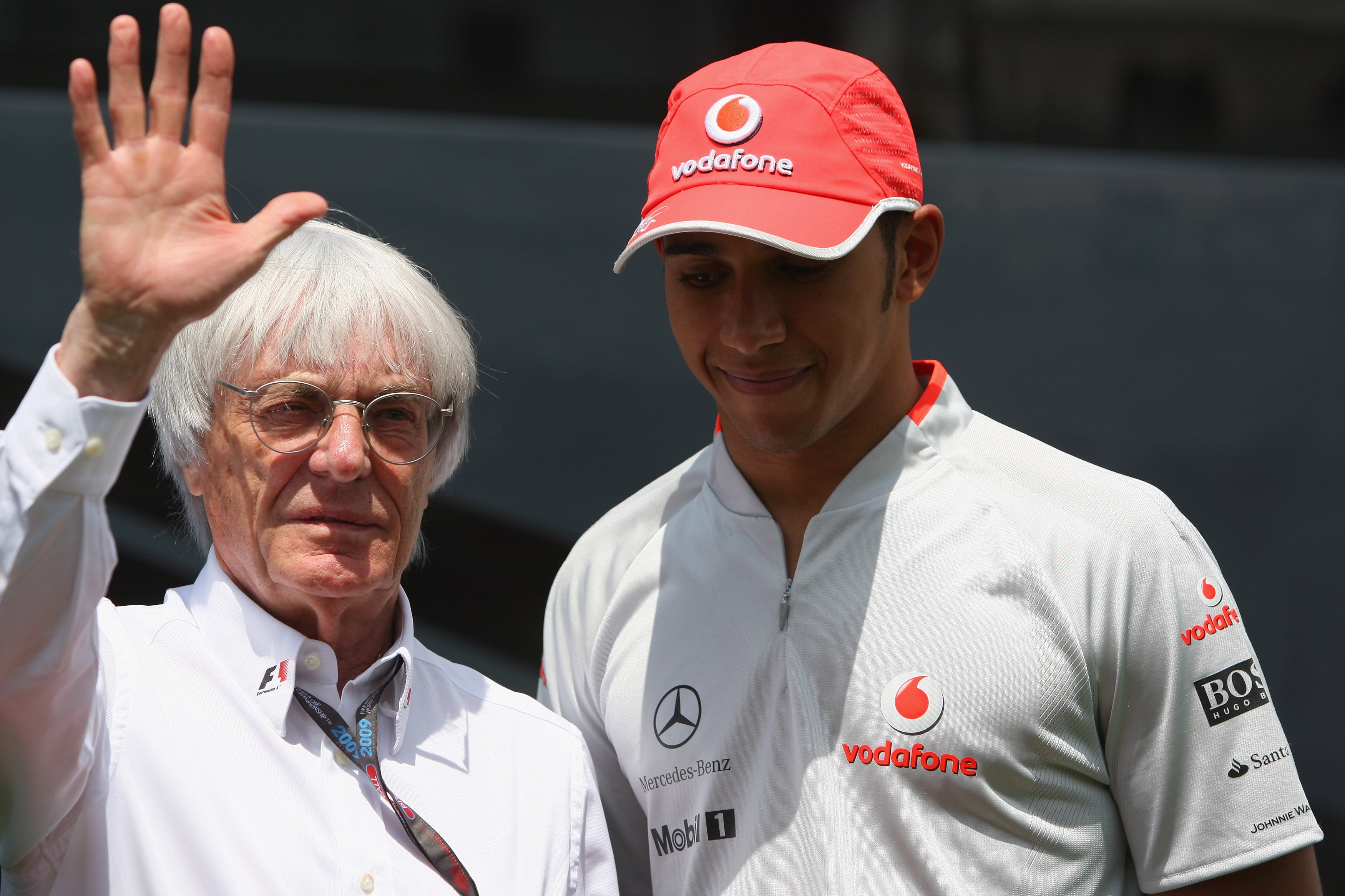 Bernie Ecclestone (left) recently admitted that he knew what happened before it was made public