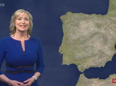 BBC Breakfast makes amusing weather map blunder