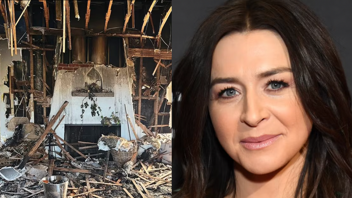 Grey’s Anatomy actor describes lucky escape from fire that took her pets and almost killed her three children