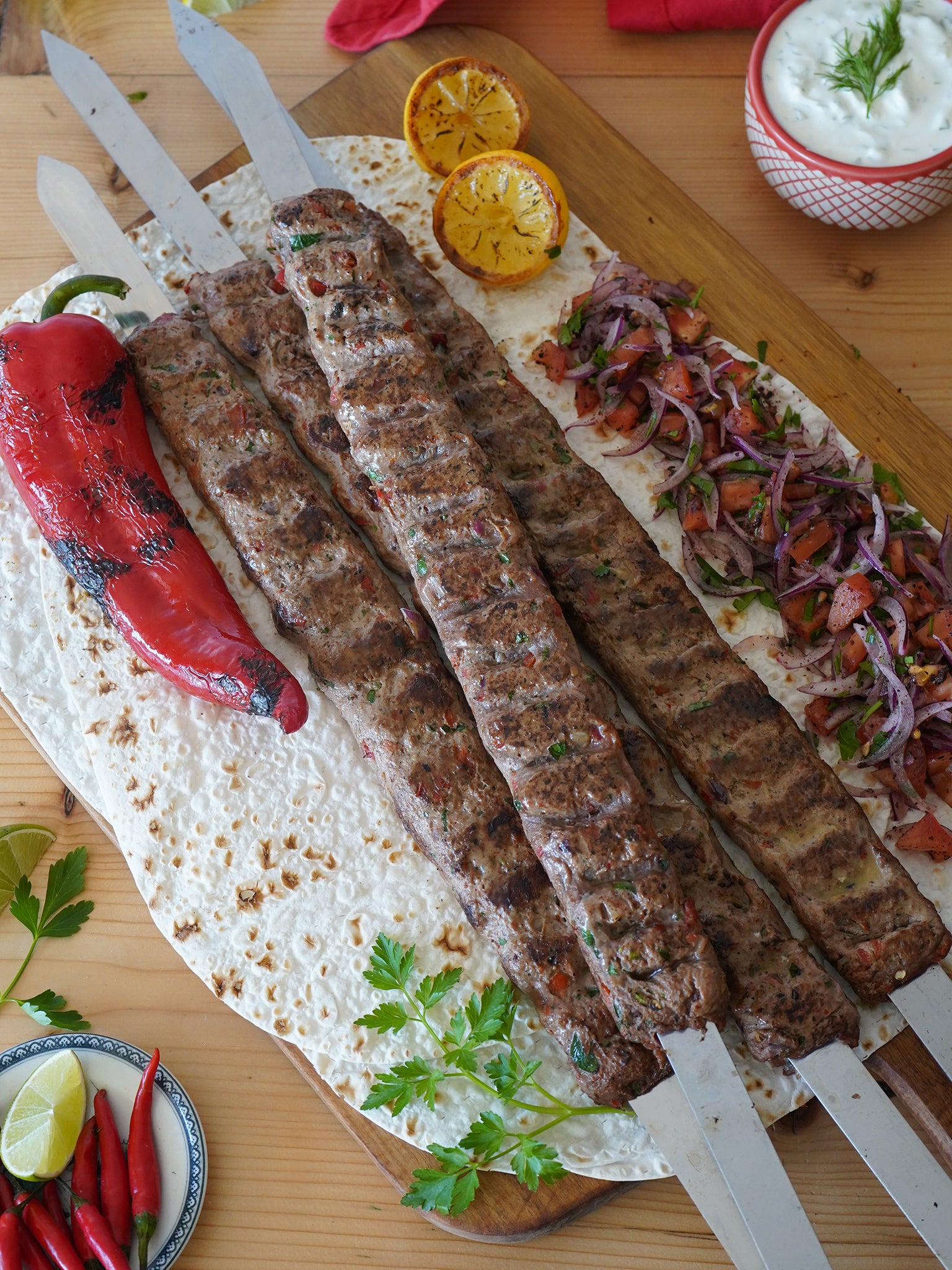 Nothing completes a Ramadan spread like an Adana kebab