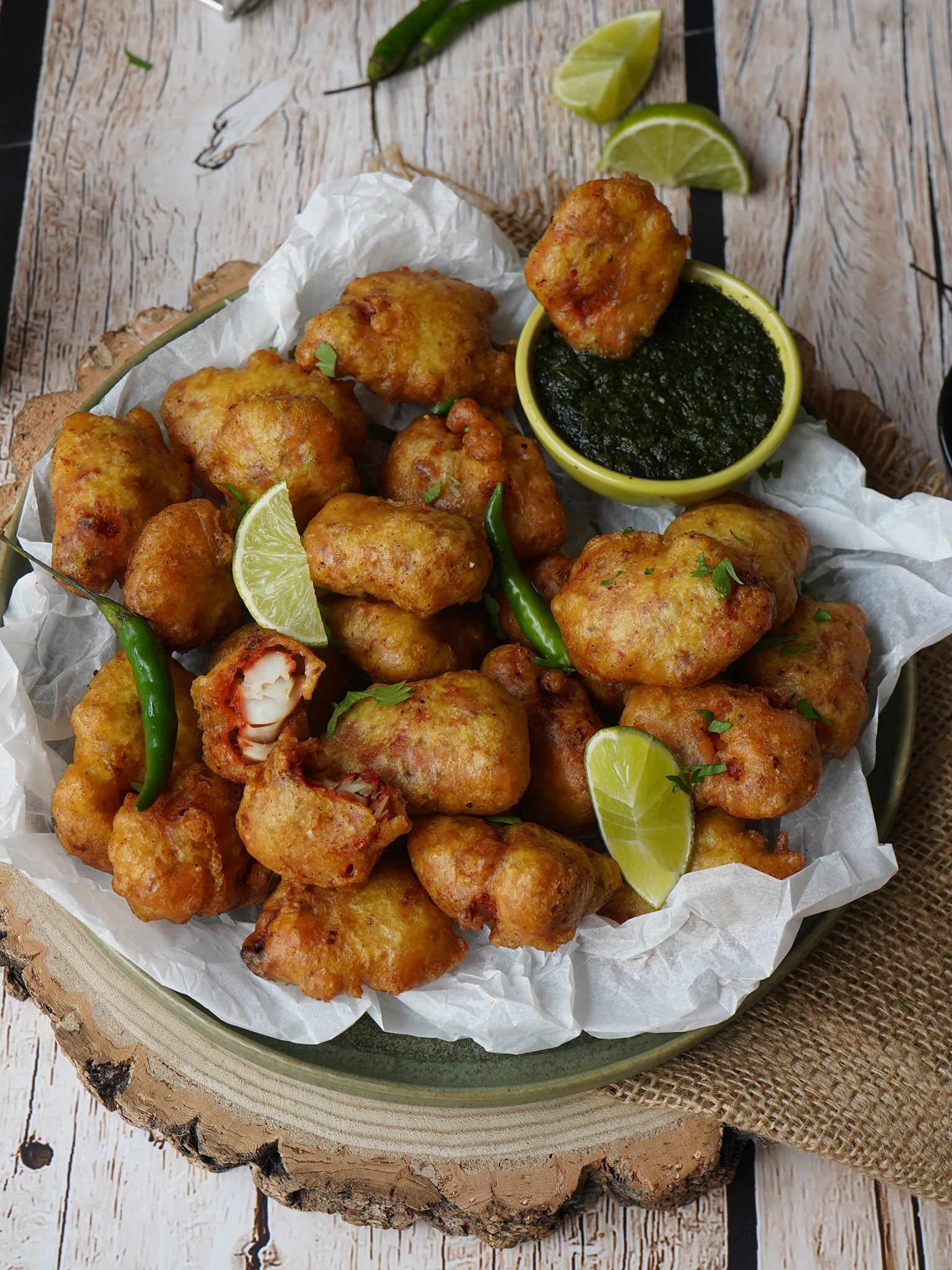 This quick and easy pakora packs a punch