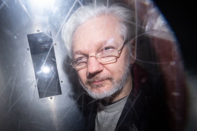 Wikileaks founder Julian Assange (Dominic Lipinski/PA)