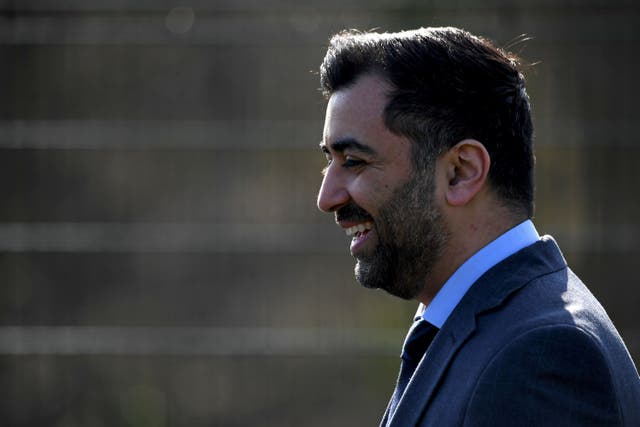 First Minister Humza Yousaf’s first approval rating is -7% according to pollsters Redfield-Wilton (Andy Buchanan/PA)