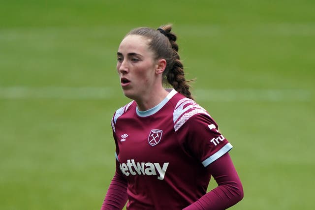 Lucy Parker expressed her frustration over West Ham having not had women’s matches at the London Stadium (Adam Davy/PA)