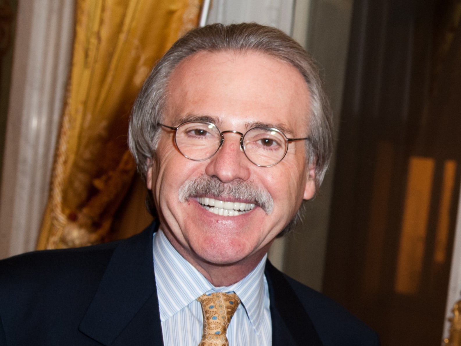 David Pecker and Daniel E. Harris attend the 'Shape France' Magazine cocktail launch at Hotel Talleyrand on January 19, 2012 in Paris, France
