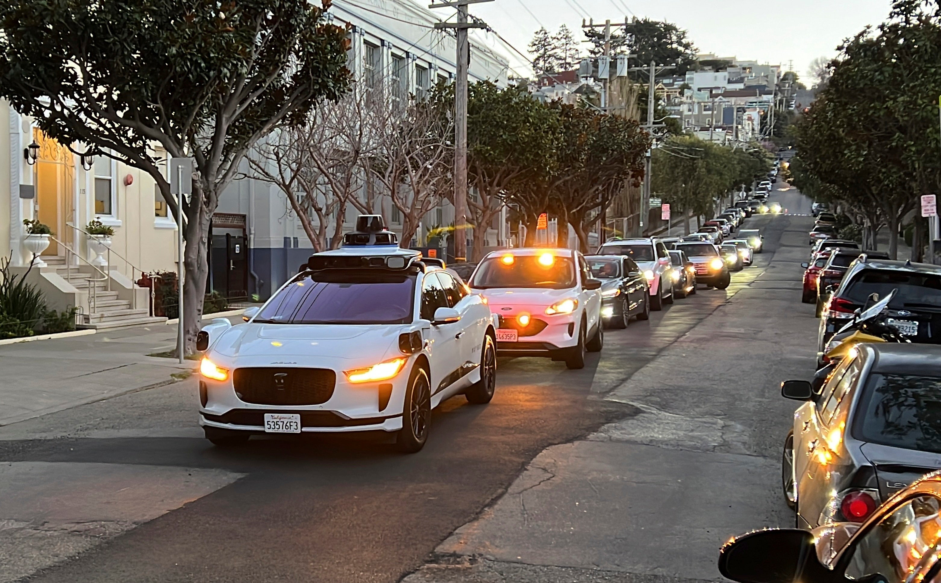 Locals accuse driverless cars of stalling traffic