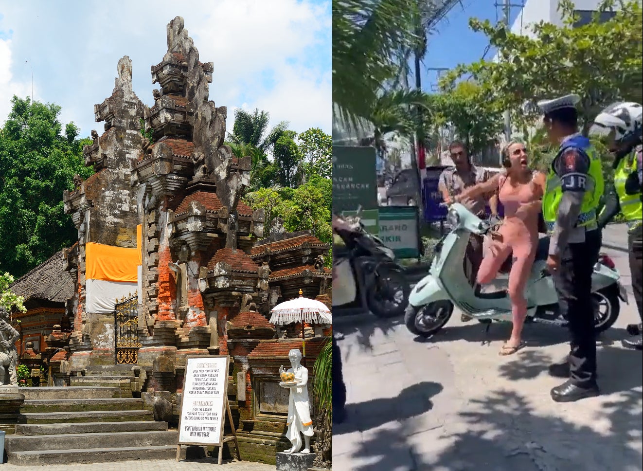 Visit Bali for its many wonderful temples – and be sure to follow the rules of the road