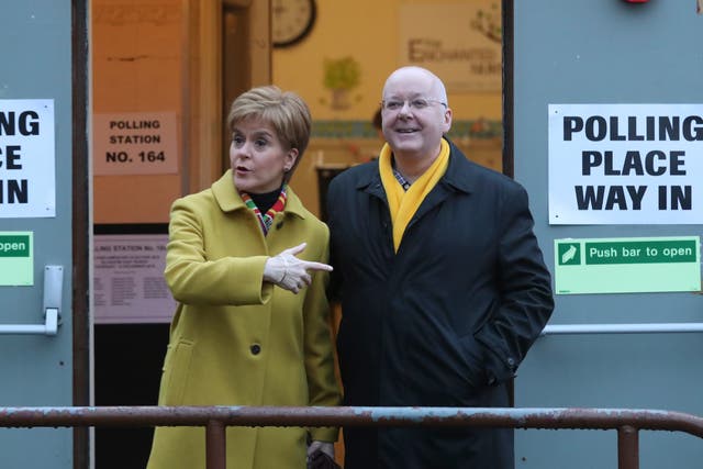 <p>Nicola Sturgeon’s husband quit weeks after she stepped down</p>